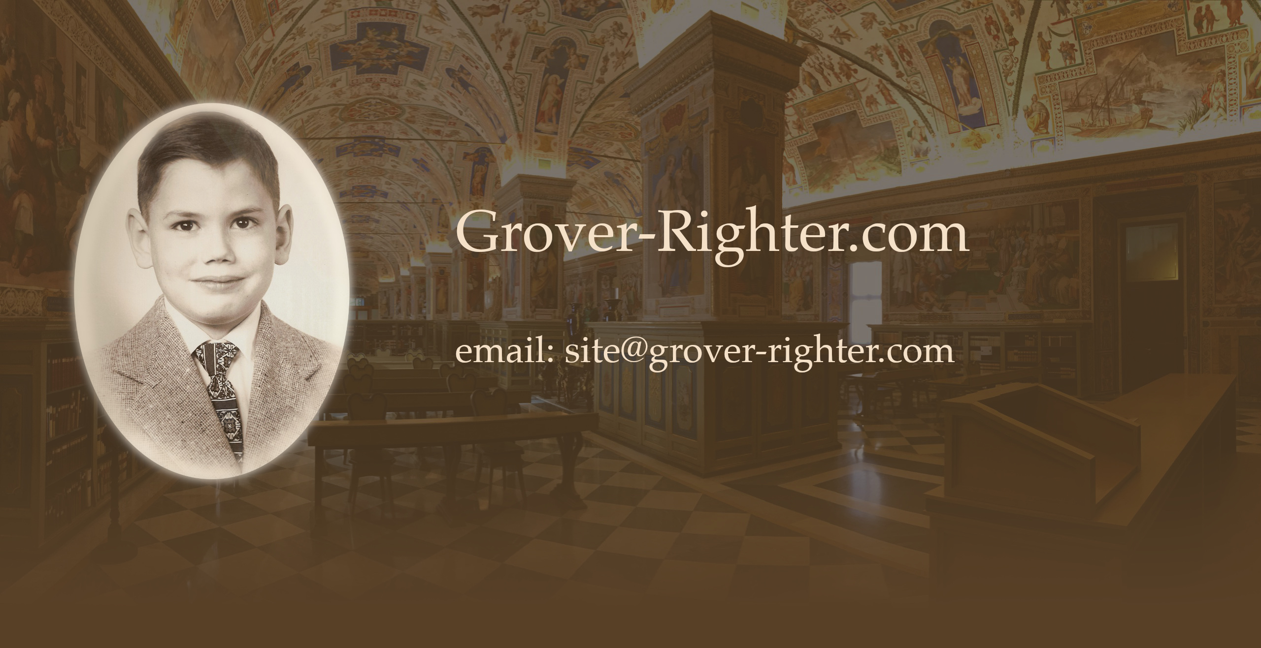Grover Righter - email: grover [at] grover-righter [dot] com